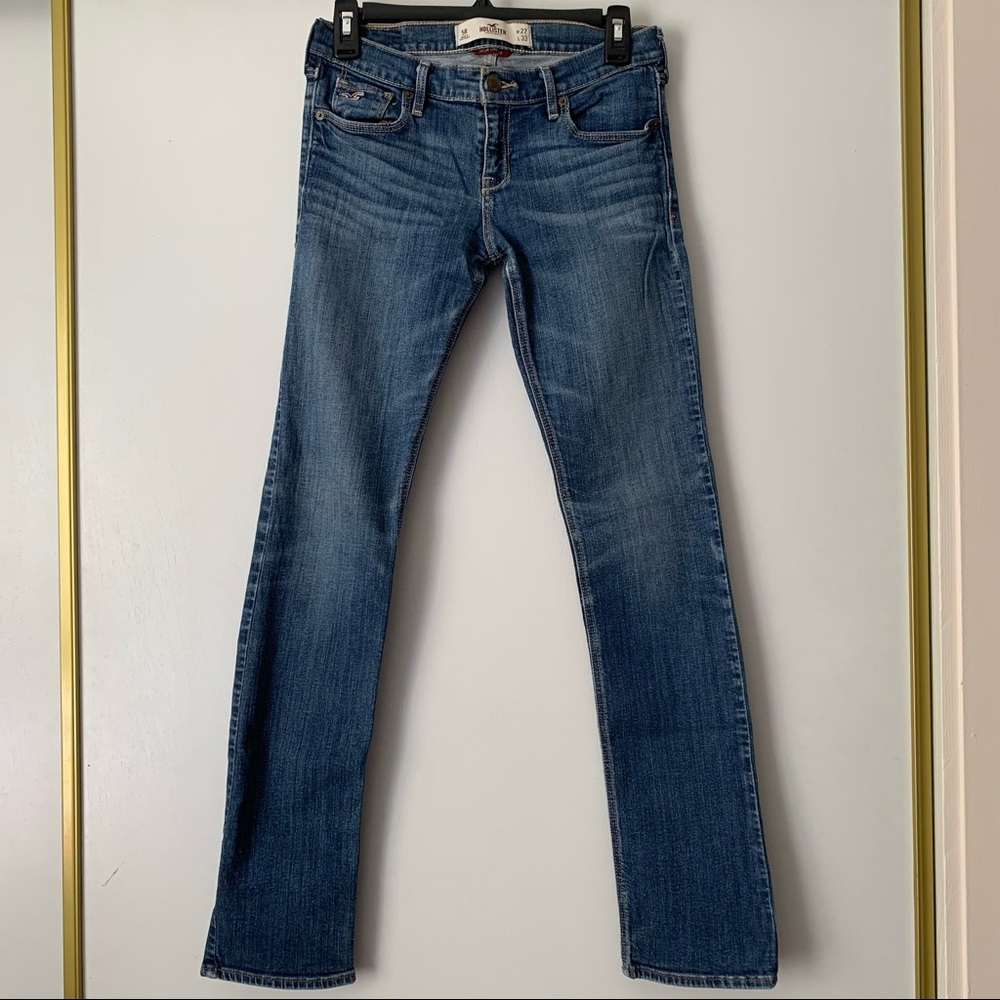 Hollister SoCal Stretch Medium Wash Skinny Jeans